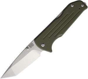 Main Street Bourbon Lockback OD Tanto Folding Knife S45VN
