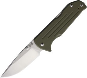 Main Street Bourbon Lockback OD Folding Knife S45VN Drop Point
