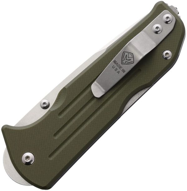 Main Street Bourbon Lockback OD Folding Knife S45VN Drop Point