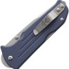 Main Street Bourbon Lockback Denim Folding Knife S45VN Drop Point