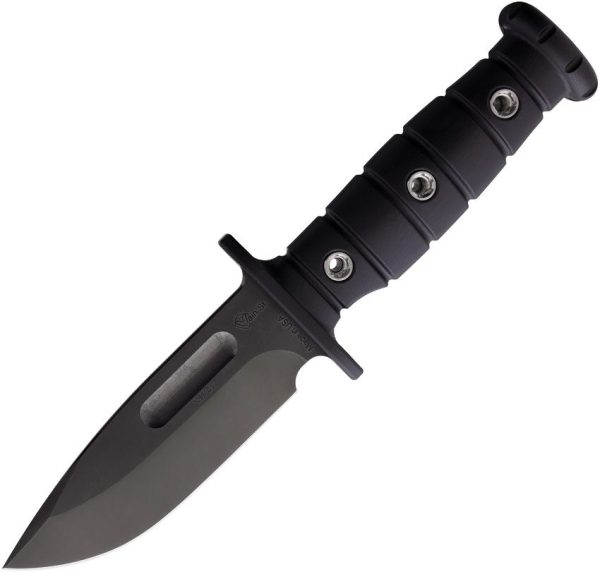 Main Street Luke Airman Fixed Blade 1095 Carbon Steel Black