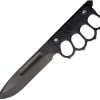 Main Street US 2024 Fixed Blade Black 1095 Carbon Steel Knife