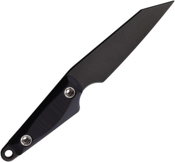 Main Street UDT Fixed Blade Black 1095 Carbon Steel Knife