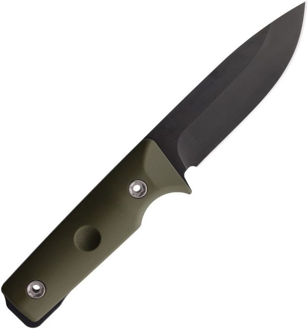 Main Street San Fixed Blade 4" 1095 Steel OD Green G10