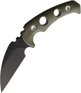 Main Street Fighting Utility Fixed Blade 1095 Carbon Steel OD Green