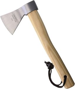 Marttiini Hiking Axe 13.5" Carbon Steel Ash Wood Handle Sheath