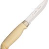 Marttiini Lynx 129 Fixed Blade Knife Stainless Steel Birch Handle