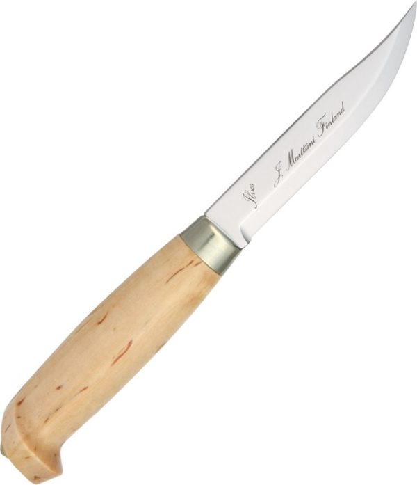 MN131010.jpg Marttiini Lynx 131 Fixed Blade Knife Stainless Steel Birch Handle