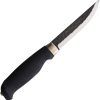 Marttiini Ilves Black Edition Fixed Blade Knife 4.25" 80CrV2 w/ Sheath
