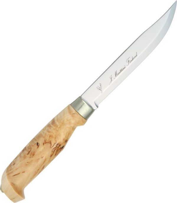 Marttiini Lynx Knife 139 Fixed Blade Stainless Steel Birch Handle