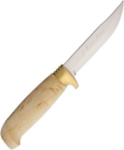 Marttiini Golden Lynx Fixed Blade Knife Stainless Steel Birch