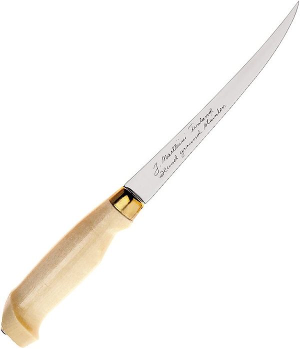 Marttiini Classic Fillet 6" Stainless Fixed Blade Knife Birch