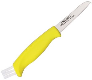 Marttiini Mushroom Knife Yellow Rubber Handle