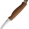 Marttiini Mushroom Knife Birch Wood Fixed Blade Stainless Steel