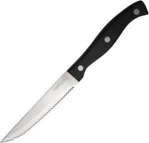 Mundial Steak Knife Serrated - 4.25 inches Black Zytel