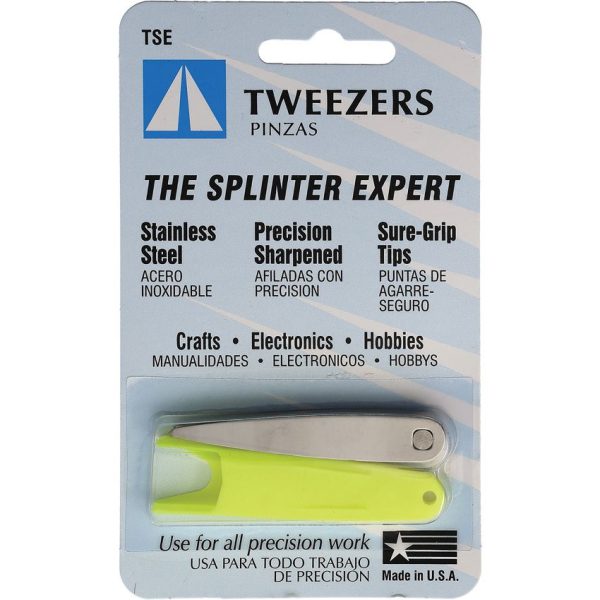 Miracle Point Precision Tweezers - Stainless Sure-Grip