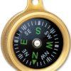 Marbles Pocket Compass Brass Luminous Dial