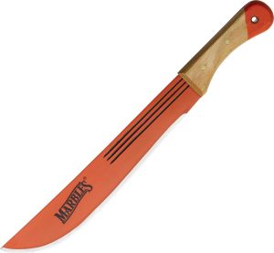 Marbles Scout Machete Orange Carbon Steel