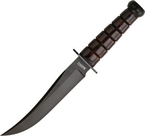 Marbles Jet Pilot Bowie 7.75 Inch Black Stainless