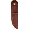 Marbles Fixed Blade 4 Inch Stacked Leather Handle