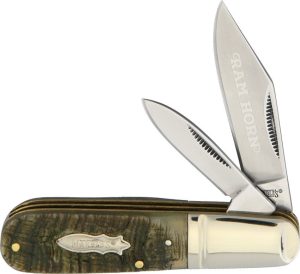 Marbles Rams Horn Small Barlow Folding Knife Stainless