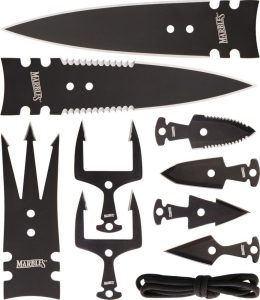 Marbles Spear Heads Combo Set Stainless 9pc