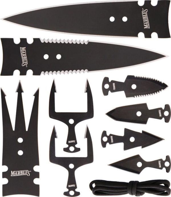 Marbles Spear Heads Combo Set Stainless 9pc