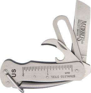 Marbles First Mate Folding Knife Stainless 3.75" Closed