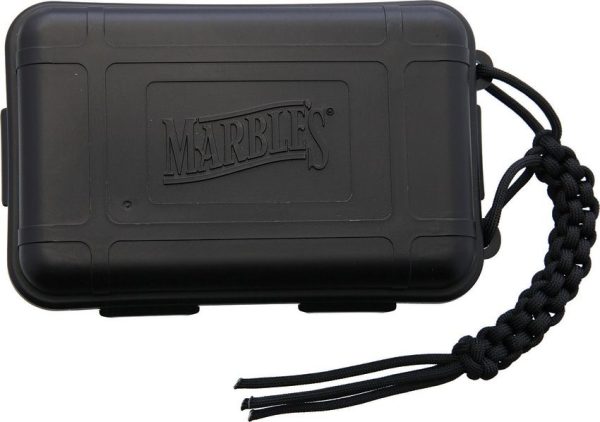 Marbles Plastic Survival Box Black - O-Ring Seal