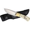 Marbles Fixed Blade Scrimshaw - Moose Bone Handle