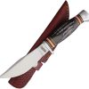 Marbles Fixed Blade Horn Handle Hunting Knife