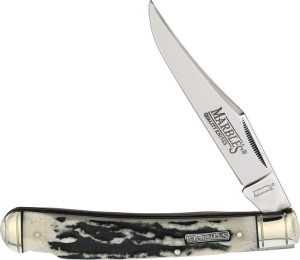 Marbles Black Stag Lockback Folding Knife 4.25" Blade
