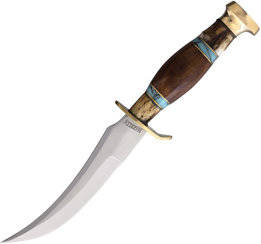 Marbles 5.5" Stainless Skinner Fixed Blade Knife w/ Sheath