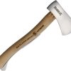Marbles Safety Axe Hickory Handle Stainless Steel Fixed Blade