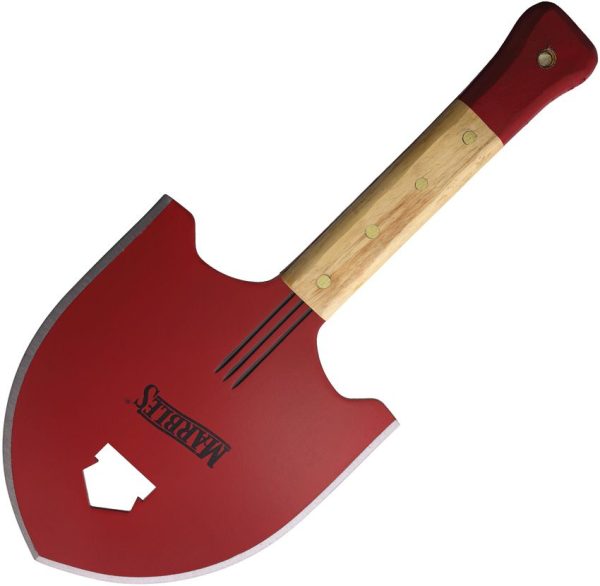 Marbles Camp Shovel with Hydrant Notch 20"