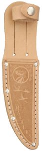 Marbles Moose Embossed Leather Sheath - Tan