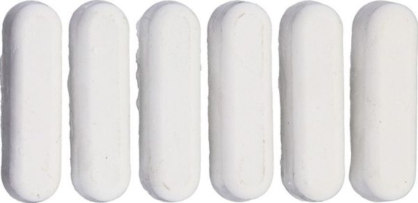 Marbles White Rouge Compound - 6 Pieces Polish