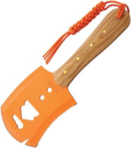 Marbles Chopper Orange Fixed Blade - Full Tang