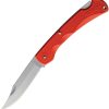 Marbles Lockback Folding Knife Orange Checkered 3.75" Blade