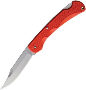 MR565.jpg Marbles Lockback Folding Knife Orange Checkered 3.75" Blade