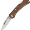 MR569.jpg Marbles Small Lockback Folding Knife 1.88" Satin Stainless Desert Tan