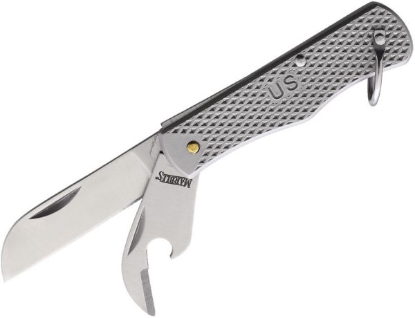 MR598.jpg Marbles G.I. Jack Folding Knife 3.75in Stainless Sheepsfoot