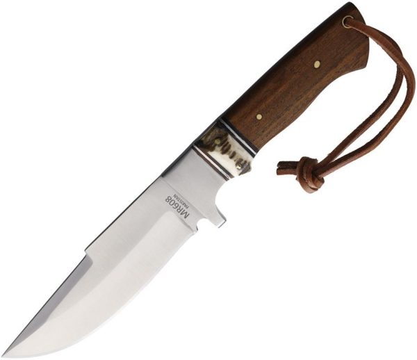 Marbles Skinner Wood/Stag Full Tang Fixed Blade