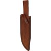 Marbles Bowie Sawback Fixed Blade - Wood Handle