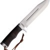 Marbles Hunter Fixed Blade - Stacked Leather Handle
