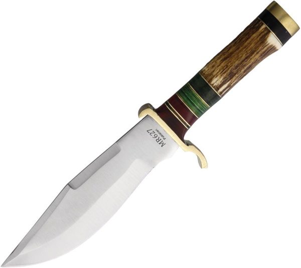 Marbles Hunter Stag Fixed Blade - 6 Inch Satin