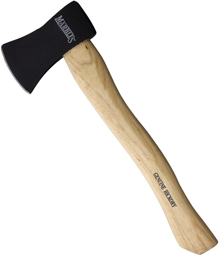 MR656.jpg Marbles Yankee Axe 5.38" Black EN-9 Steel Head Hickory Handle
