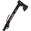Marbles Camp Axe 14" Fixed Blade Black Synthetic Sheath Ferro Rod