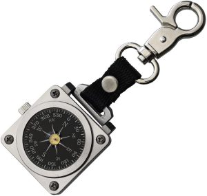 Marbles Compass With Clip 4 inches - Stainless Steel
