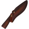 Marbles Kukri 8 inch Fixed Blade Brown Wood Handle